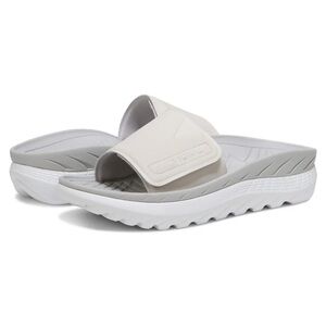 Vionic Rejuvenate Recovery Slides Sandals White Vapor Sz W 14 M 12.5 Comfort